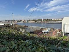 South Shields - walking up the south bank of The Tyne to get the ferry